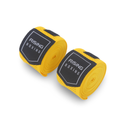 Par Vendas de Boxeo Talla M - Amarillo | Rising