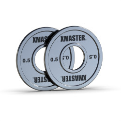 Par Discos Fraccionados Chromed Steel 0.5kg | XMASTER
