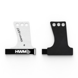 Par Calleras Essentials 3 Orificios Blanco/Negro | HWM®
